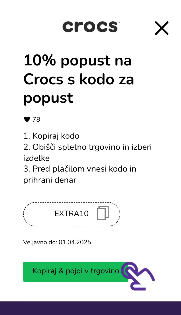 kupon drugi korak