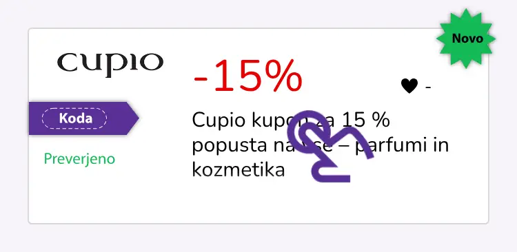 kupon prvi korak