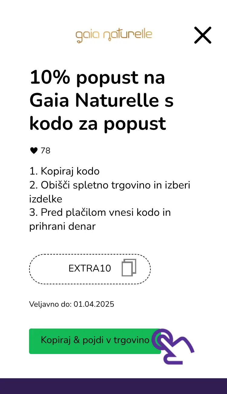 kupon drugi korak