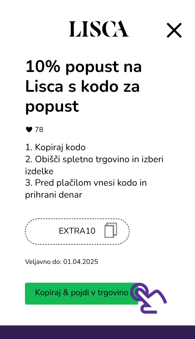 kupon drugi korak
