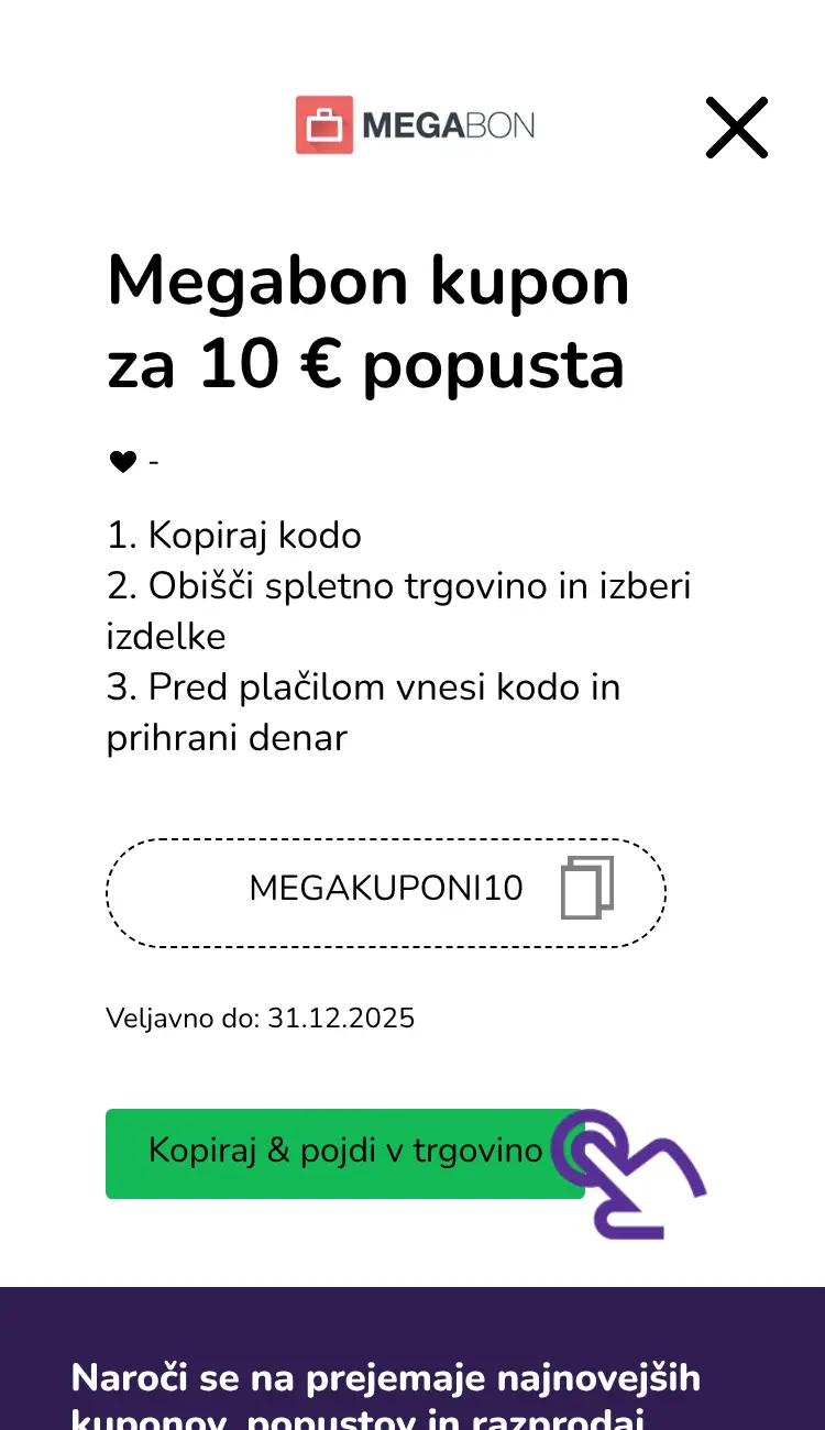 kupon drugi korak