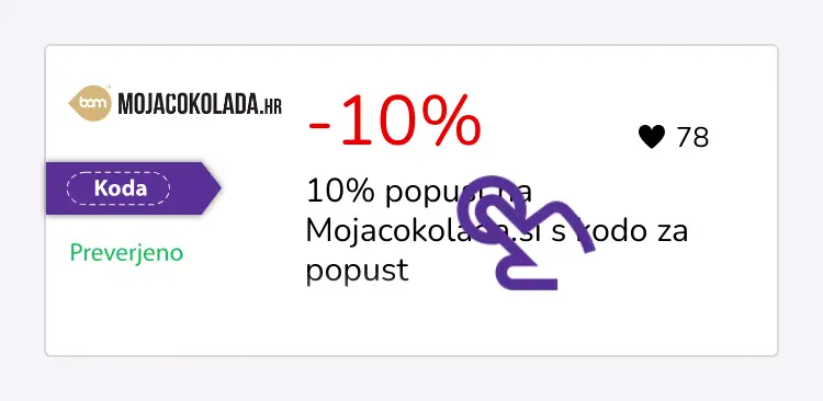 kupon prvi korak