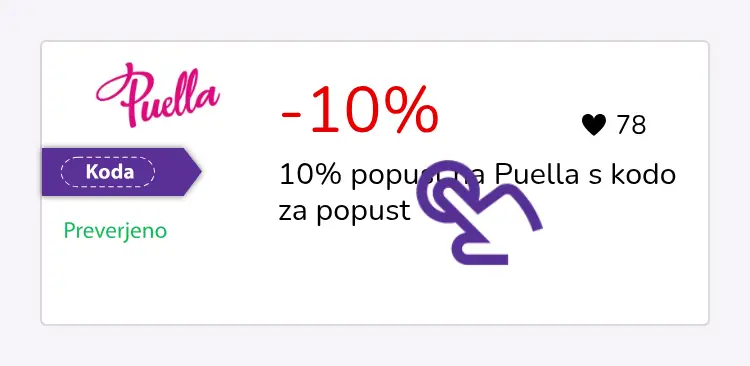 kupon prvi korak