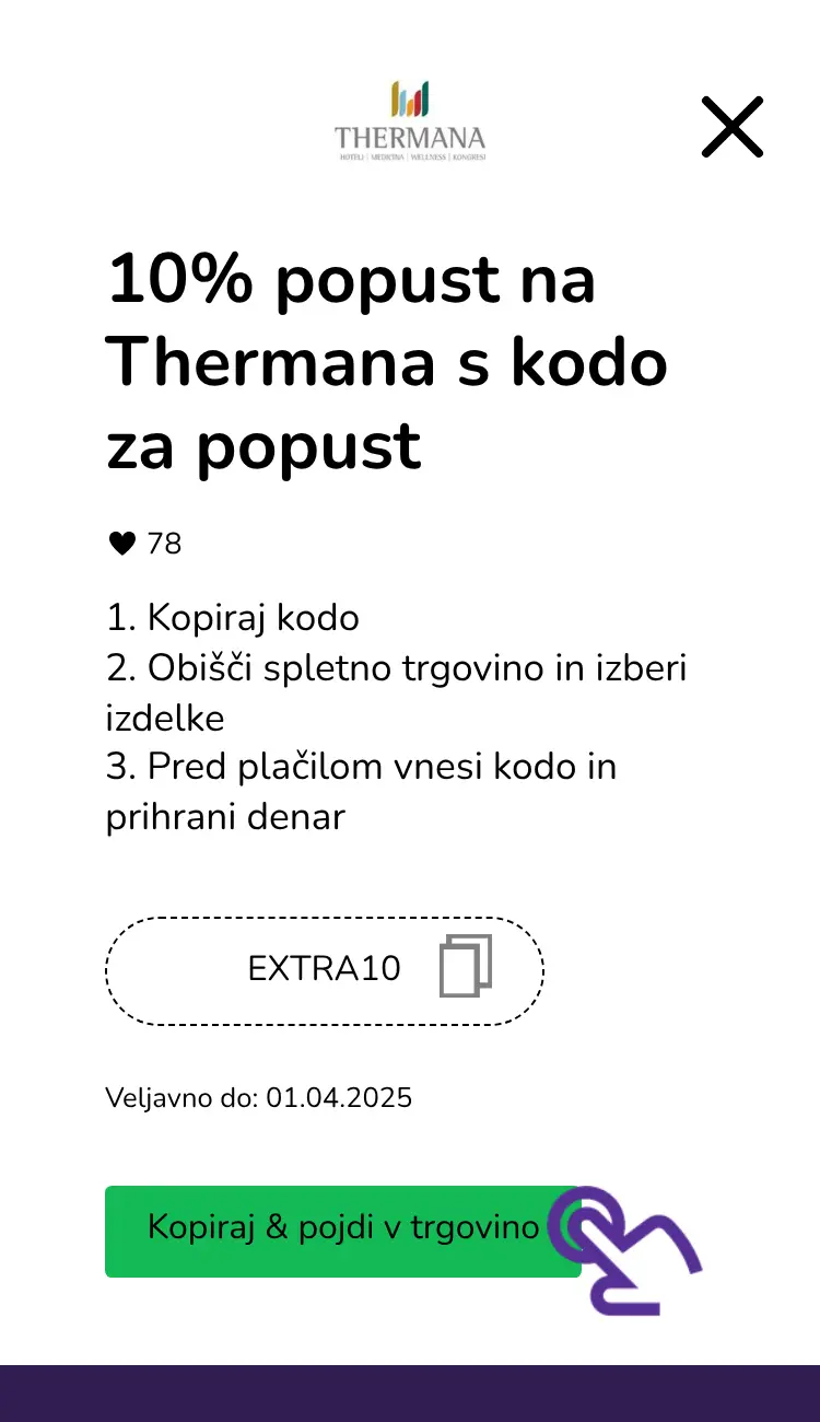 kupon drugi korak